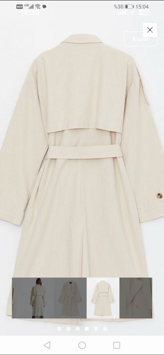Lcwaikiki ürünü trençkot - Görsel 4
