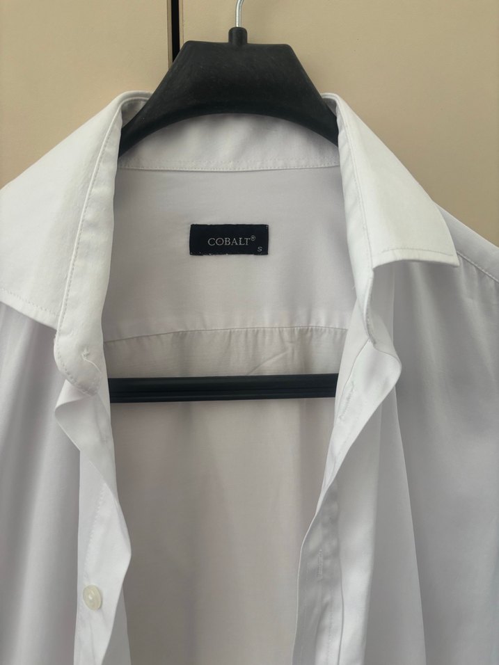 Beyaz Pamuklu Erkek Gömlek - Görsel 3