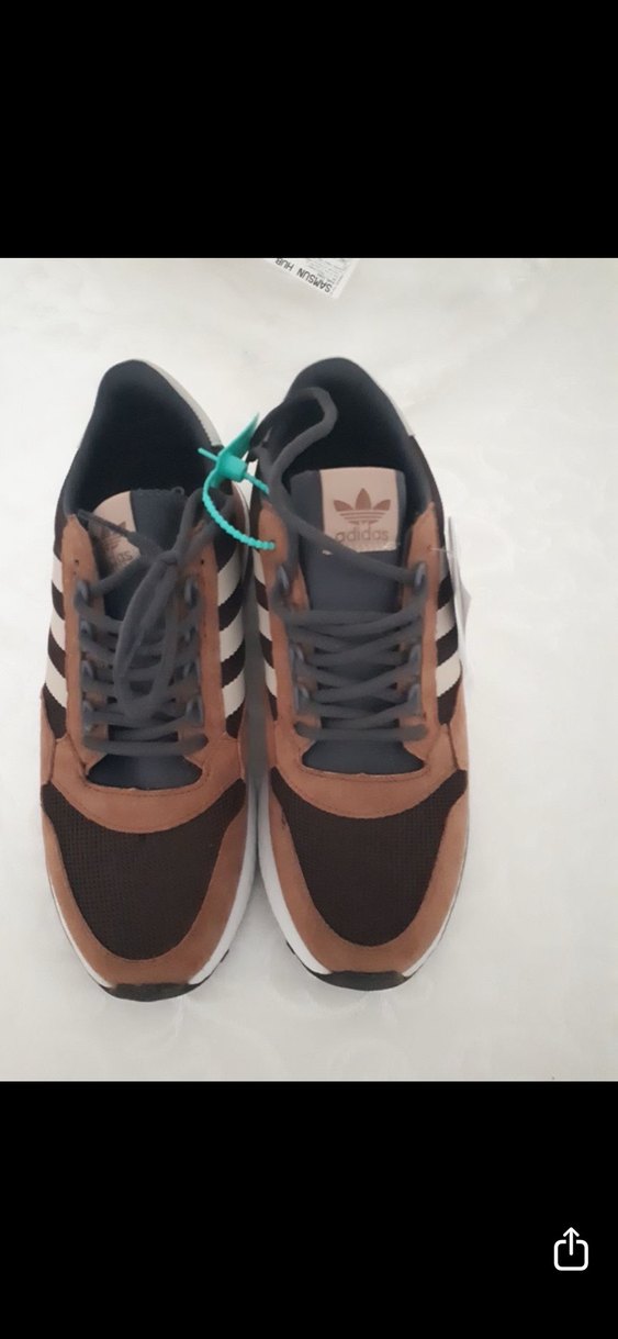 Adidas Kahverengi Erkek Spor Ayakkabı - Görsel 3