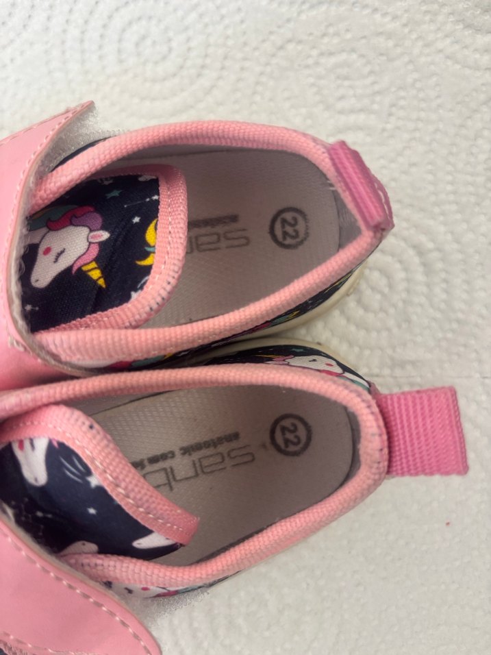 Kız Çocuk Unicorn Desenli Renkli Spor Ayakkabı - Görsel 3