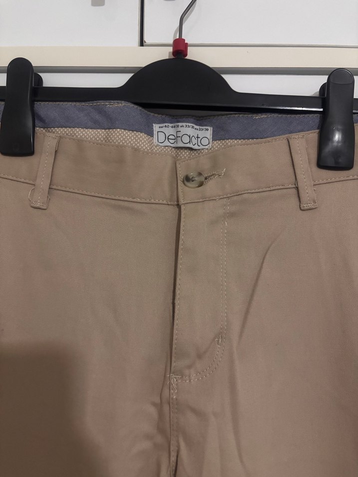 Bej Regular Fit Erkek Kumaş Pantolon - Görsel 2