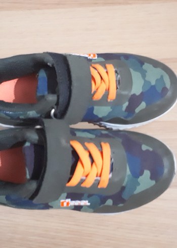Diğer Erkek Çocuk Kamuflaj Desenli Sneaker