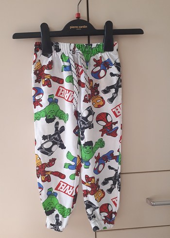 Renkli Marvel Baskılı Erkek Çocuk Eşofman Altı