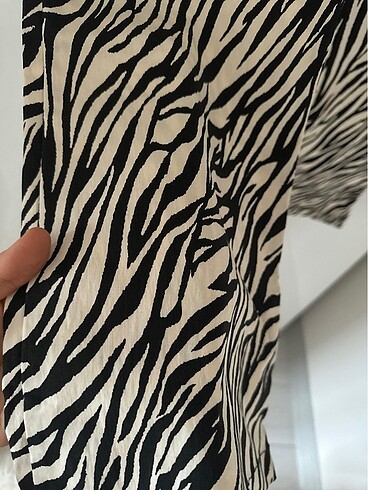 40 Beden Zebra desen pantolon