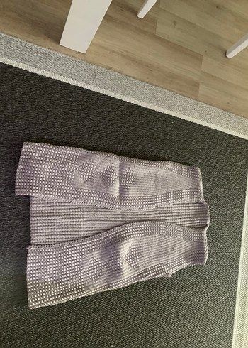 Diğer Pastel Lila Dokulu Yelek Hafif Ve Sik