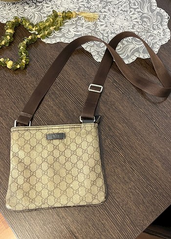 Gucci Bej Monogramli Canta