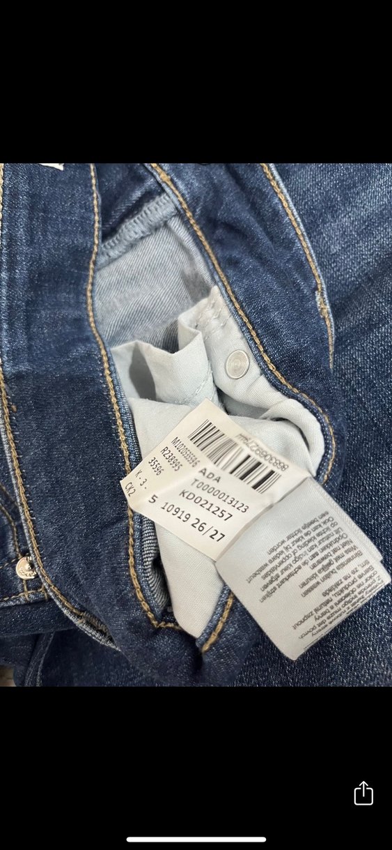 Kadın Mavi Marka Jean Pantolon - Görsel 4