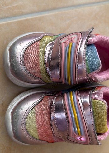 Kız Çocuk Renkli Velcro Spor Ayakkabı vicco - Görsel 8