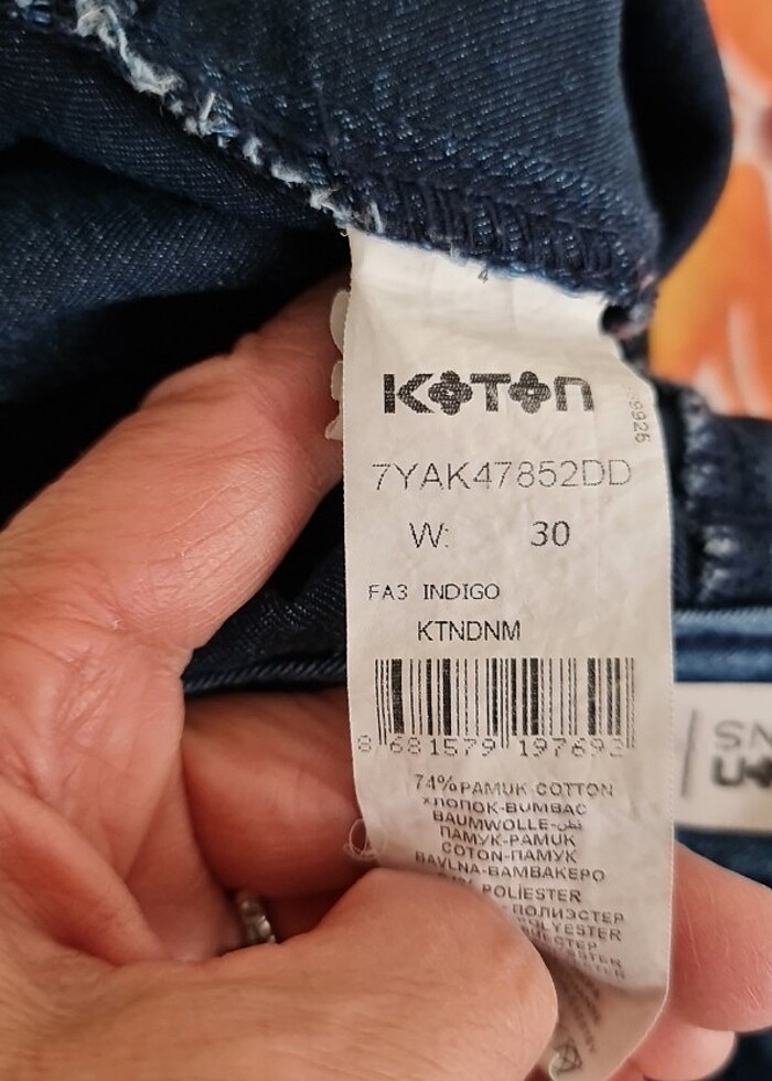KOTON KOT PANTALON - Görsel 4