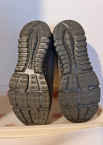 Gri Stiletto Topuklu Kadın Spor Ayakkabı - Görsel 5