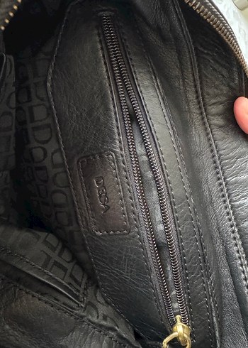 Desa Marka, Siyah Deri Klasik Kol Çantası - Görsel 4