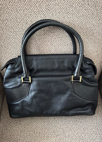 Desa Marka, Siyah Deri Klasik Kol Çantası - Görsel 2