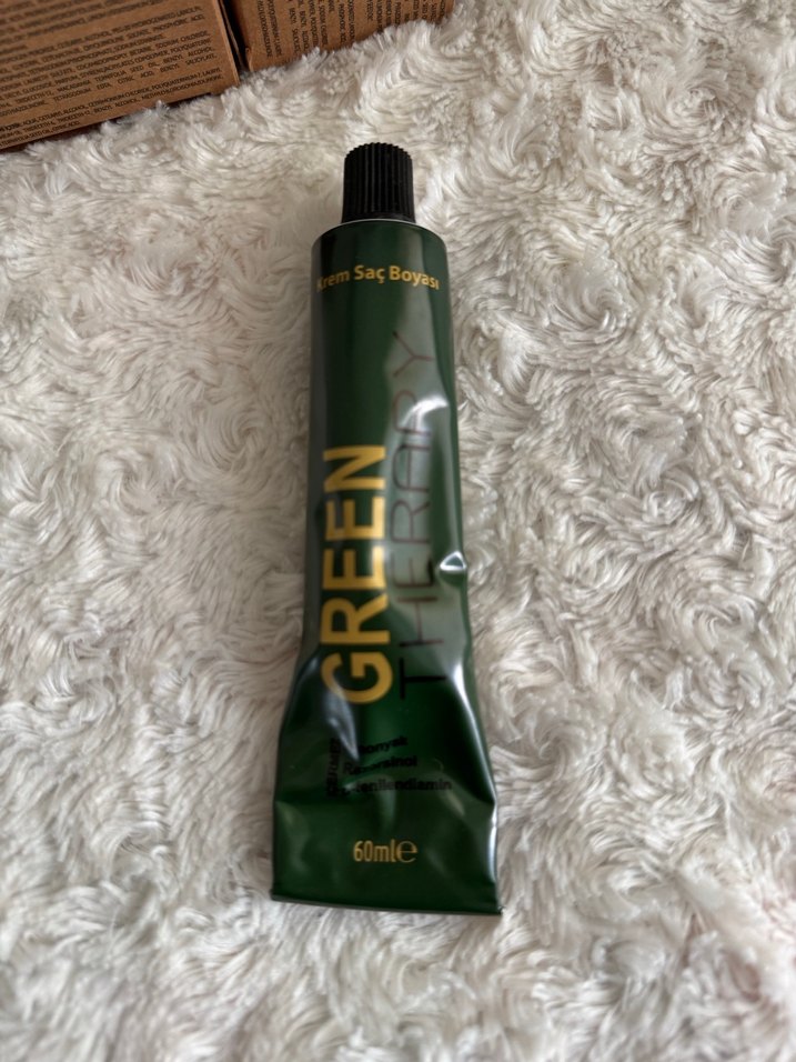 Green Therapy 7.1 Küllü Kumral Krem Saç Boya - Görsel 3