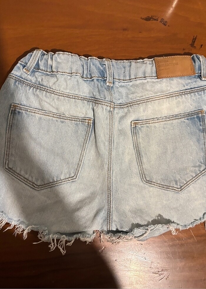 Zara girl jean şort - Görsel 2
