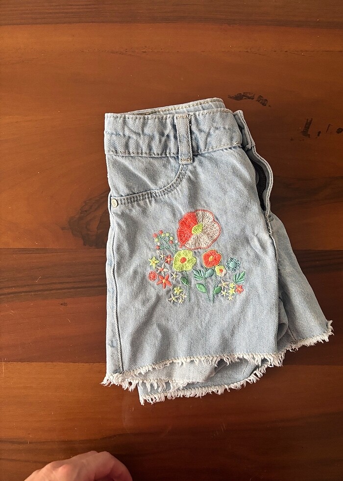 Zara jean şort 6-7 yaş - Görsel 3