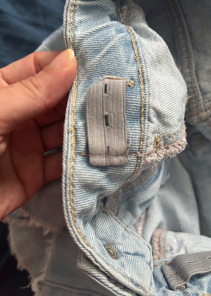 Zara jean şort 6-7 yaş - Görsel 4