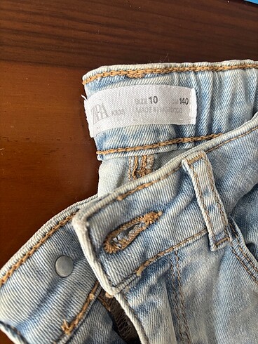 Zara taşlı jean skinny kız çocuk - Görsel 2