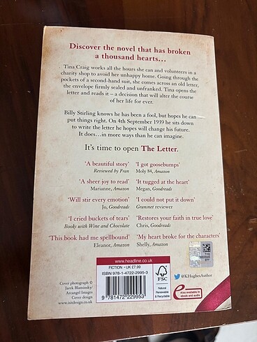  Beden The Letter / Kathryn Hughes