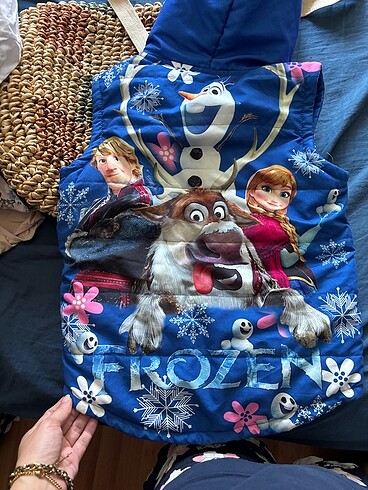 7 Yaş Beden Elsa frozen yelek