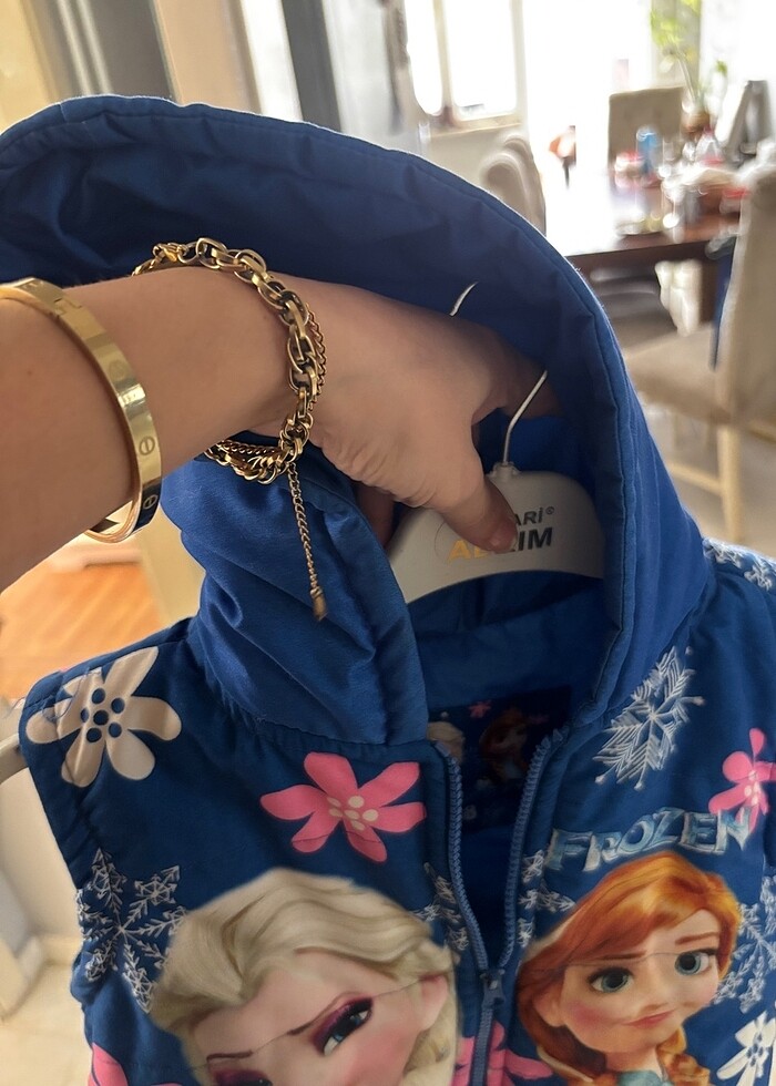 Elsa frozen yelek - Görsel 4