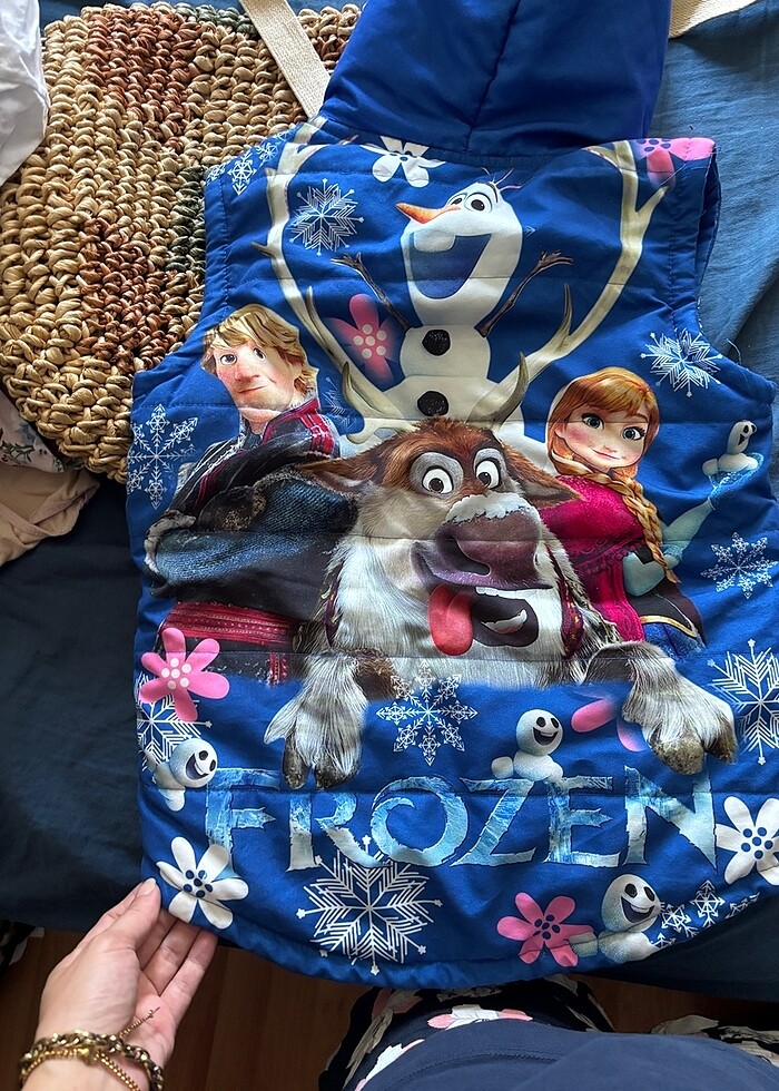 Elsa frozen yelek - Görsel 3