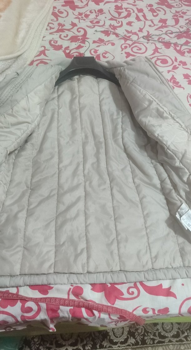 Düğmeli bej Midi Kadın Ceket - Görsel 5