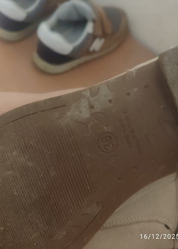 Bej Süet Stiletto Topuklu Kadın Bot - Görsel 3