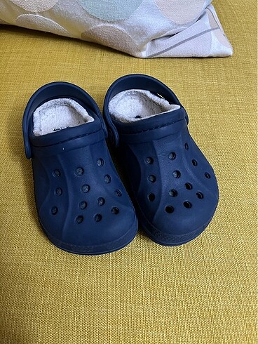 22 Beden lacivert Renk Crocs baby
