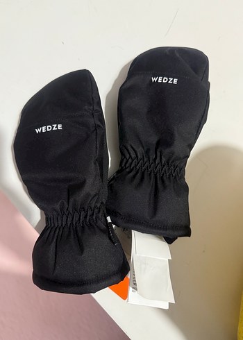 Çocuk Siyah Street Wear Eldiven - Görsel 2