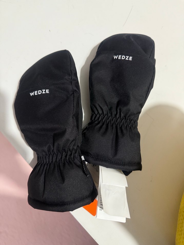 Çocuk Siyah Street Wear Eldiven - Görsel 2