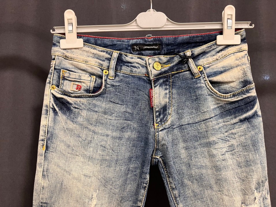 Açık Mavi Slim Fit Yıkamalı Denim Jean — görsel 3/6