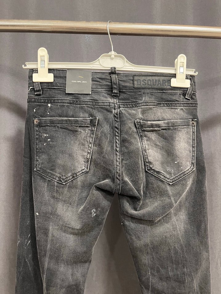 Fresh Out of Scouts Siyah Yıkamalı Dar Kesim Jean — görsel 3/3