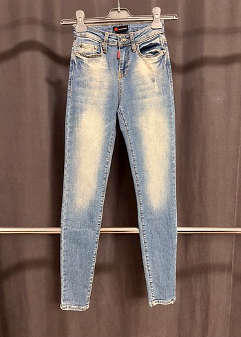DSquared2 Acik Mavi Slim Fit Jean