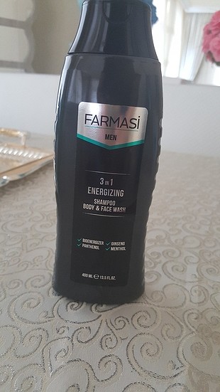 farmasi erkek şampuan dus jeli 