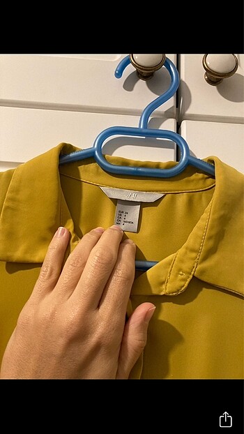 s Beden h&m saten gömlek