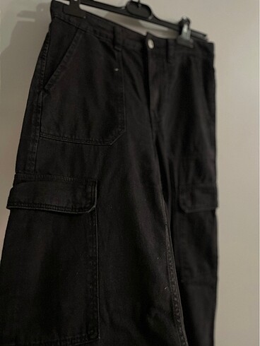 xs Beden siyah Renk Kargo Jean