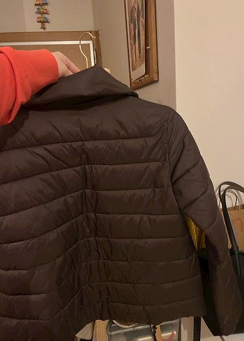 Kahverengi Kadın Midi Mont - Görsel 4