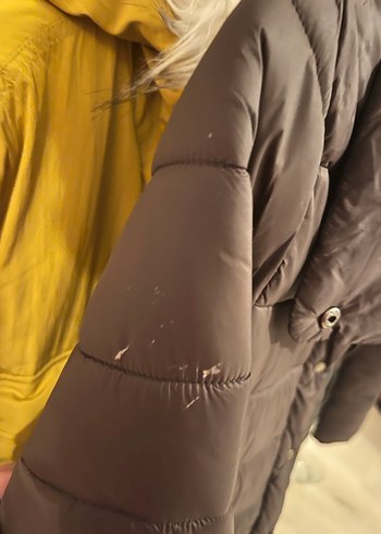 Kahverengi Kadın Midi Mont - Görsel 3