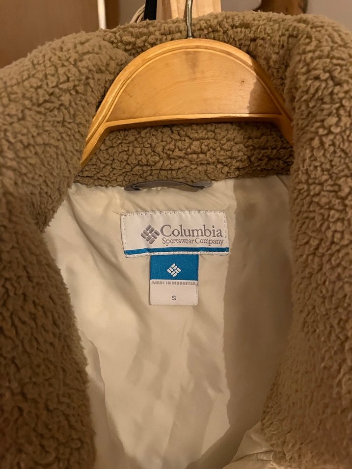 Kürk Detaylı Kadın Krem-Kahve Kışlık Mont - Görsel 3