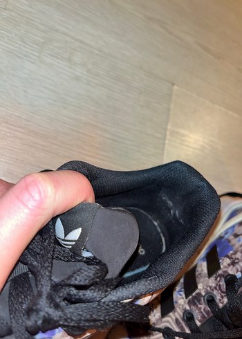 Adidas Mavi Baskılı Bağcıklı Kadın Spor Ayakkabı - Görsel 3