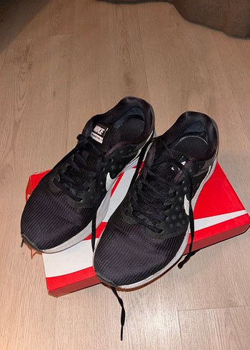 Nike Siyah Spor Ayakkabı Velcro Detaylı - Görsel 4