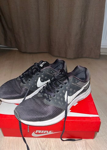 Nike Siyah Spor Ayakkabı Velcro Detaylı - Görsel 5