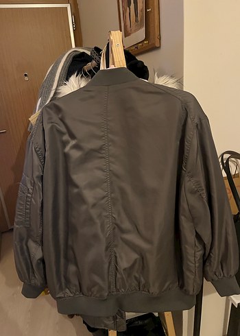 Füme Kadın Biker Ceket - Görsel 3