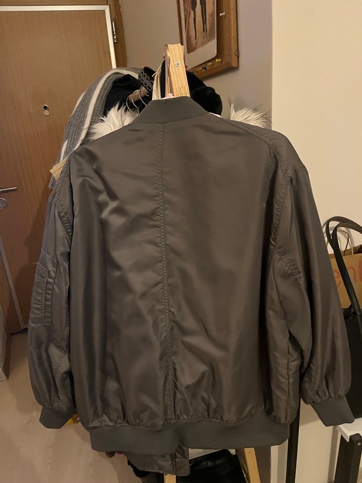 Füme Kadın Biker Ceket - Görsel 3