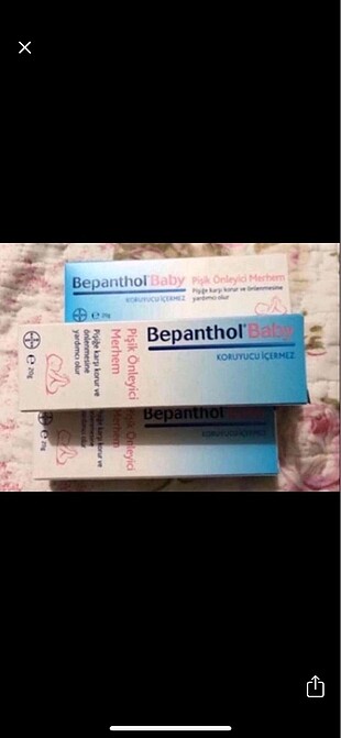 Bepanthol baby pişik kremi