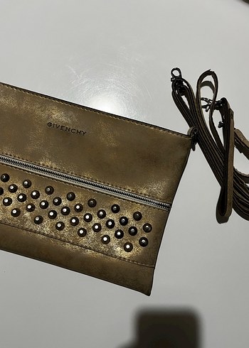GIVENCHY Givenchy Metalik Bronz Capraz Canta