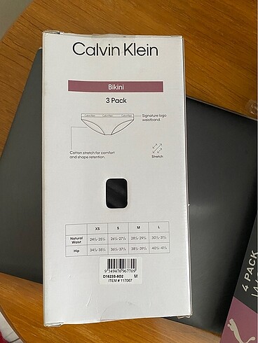 Calvin Klein Calvin Clein orjinal alt iç çamaşırı