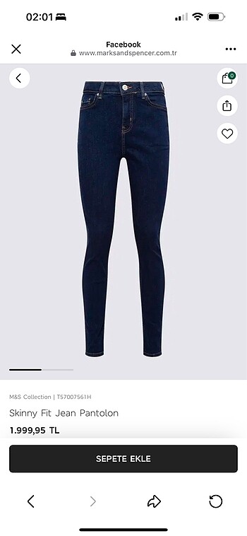 Marks Spencer skıny jean