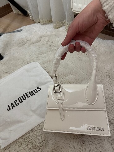 Jacquemus Beyaz Jacquemus orijinal deri