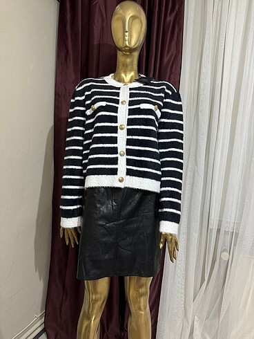 Balmain BALMAIN KÜRK HIRKA